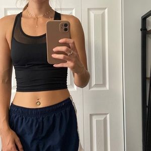 Forever 21 workout crop — built in sports bra!!